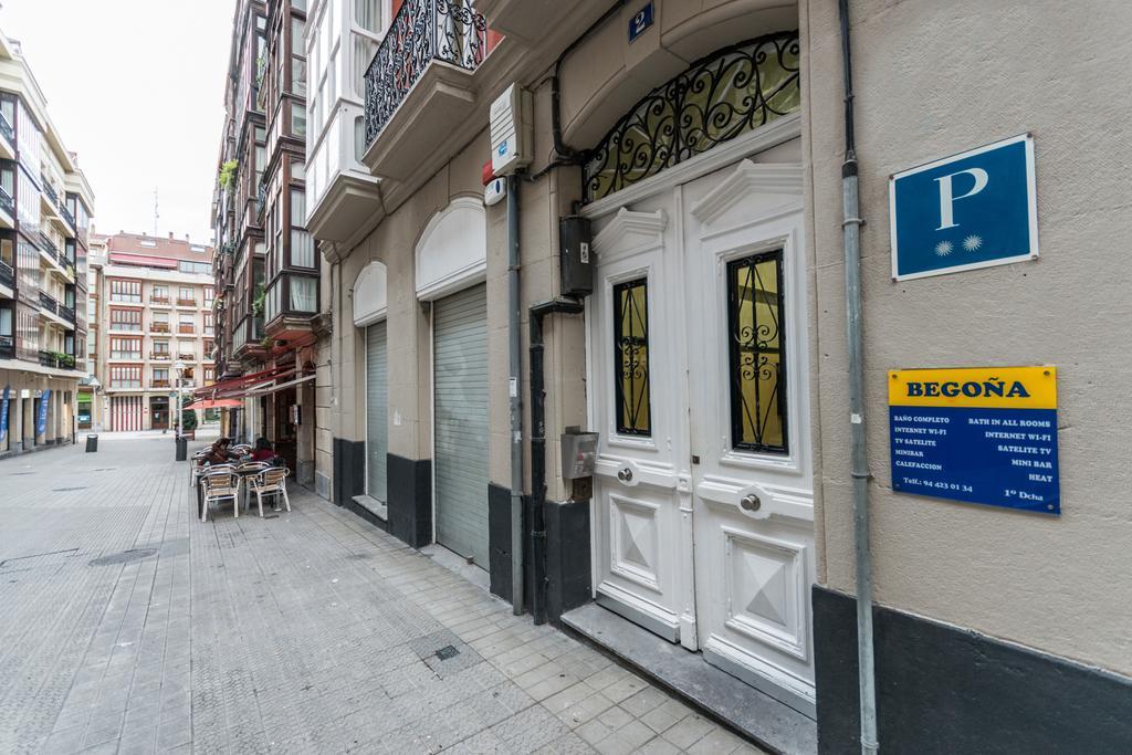 Pension Begona - Centro Ciudad Bilbao Luaran gambar